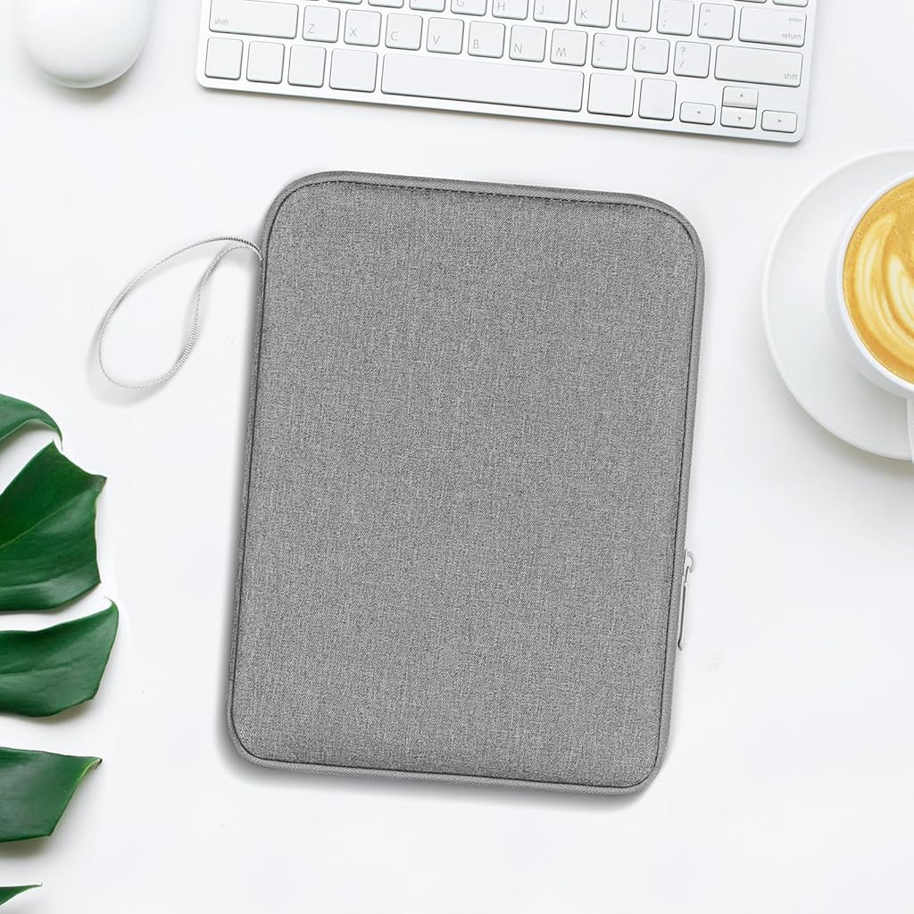 ZORBES® 12.9 inches Tablet Travel Bag for iPad Waterproof Travel Zipper Bag with Utility Mesh Pocket Travel Accessories Bag Universal Tablets Pad Organizer Bag, Grey ZORBES® 12.9 inches Tablet Travel Bag for iPad Waterproof Travel Zipper Bag with Utility Mesh Pocket Travel Accessories Bag Universal Tablets Pad Organizer Bag, Grey